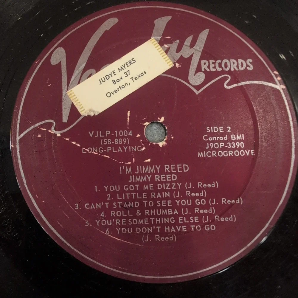 Jimmy Reed I'm Jimmy Reed Vinyl LP Vee-Jay Records VJLP-1004 Mono Blues Album - Picture 3 of 4